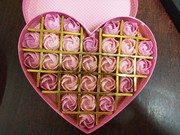 川崎玫瑰27朵纸玫瑰花，手工折纸玫瑰礼盒成品，七夕粉色红色