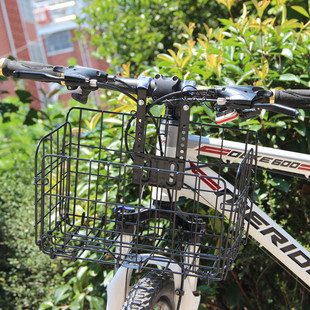 自行车车篮单车买菜篮折叠车，菜篮山地车前后车筐自行车装货筐