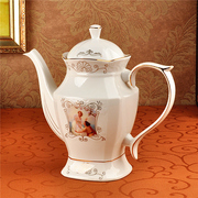 高档欧式茶具套装带茶盘瓷器，杯子8头陶瓷茶壶茶杯凉水壶送