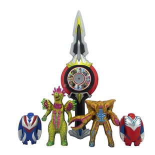 宇宙超人玩具套装 赛文泰罗欧布圣变形超人蛋怪兽组合