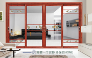 南京定制铝合金厨房推拉门阳台钢化玻璃移门卫生间单扇滑门隔