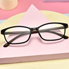 电脑防蓝光，防辐射近视眼镜男女复古小框tr90眼镜架，韩版潮平光护眼