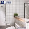 轻奢亮光浅灰墙砖卫生间纯色内墙砖，深灰现代100厨房浴室简约瓷砖