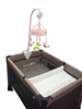 床铃支架手工DIY配件婴儿风铃床挂十字架子大床游戏床支撑杆加长