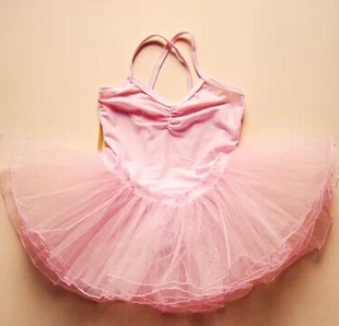 2023儿童舞蹈纱裙女童芭蕾舞裙幼儿吊带裙衣练功服装表演服