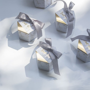 喜糖盒高端2022结婚糖盒，婚庆创意欧式小清新婚礼喜糖盒子