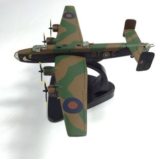 二战 1 144 哈利法克斯轰炸机合金模型 合金战斗机模型