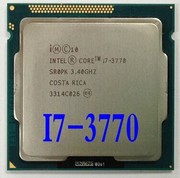 Intel/英特尔 i7-3770 CPU 3.4G 正式版 1155针 四核 散片