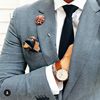 纯色针织领带 黑色针织领带 男士休闲结婚领带 7厘米绿色针织领带