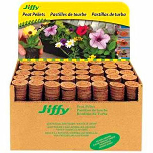 进口jiffy育苗块压缩营养土花卉，蔬菜种子培育介质基质块育苗盒