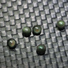 diy手工水晶饰品配件手串材料，8-20mm天然彩虹眼黑曜石散珠子
