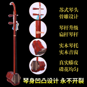 专业二胡乐器律练习者海二胡初学成人二胡演奏皮弦