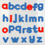 磁性字母贴大小英文字母数字拼音磁性冰箱贴白板画板磁铁磁力贴