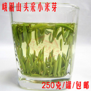 2024年新茶峨眉山明前春茶高山特级雀舌雪芽茶叶绿茶250克袋毛尖