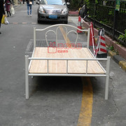 定制深圳经济实用12米15米单人，双人单层简易六脚铁床铁艺