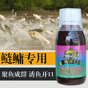 鲢鳙狂口钓鱼小药野钓花白鲢鱼饵料添加剂包胖大头雄鱼打窝料配方