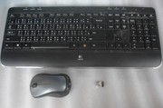 罗技mk520无线键鼠套装，k520无线键盘，优联激光鼠标