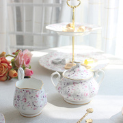 欧式骨瓷咖啡杯少女 英式下午茶红茶杯茶壶茶具可爱粉色杯子陶瓷