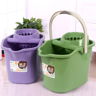 洗拖把桶挤水桶墩布，清洁单桶拖把桶家用拖把，桶拖布桶拖地桶洗