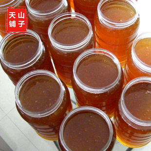 天山铺子纯正天然枣花蜂蜜农家，自产新疆土(新疆土)蜂蜜1000g瓶装