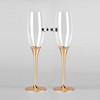 欧式手链镶钻镀银香槟杯创意酒杯，葡萄酒杯婚礼，对杯婚庆结婚礼物