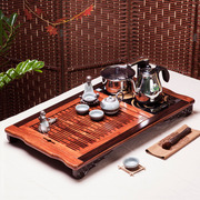 茶盘套装带电磁炉家用实木组合四合一快速炉排水全自动抽水一体