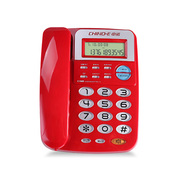中诺c168座式电话机，家用办公室有线固定座机单机来电显示免电池