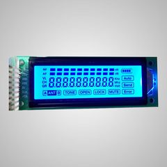 LCD串口SPI液晶蓝屏tn段码无线麦克风显示屏定制编程试验学习