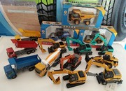 儿童礼物挖掘机自卸卡车，搅拌车消防车超结实合金，工程车模型玩具