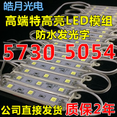 led树脂字防水发光灯模组