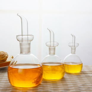 厨房用品玻璃油壶油瓶调味瓶，防漏不滴油无铅高硼硅玻璃安全健康