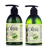 韩伊橄榄olive洗发沐浴室洗护2件套装，洗发水沐浴露营养