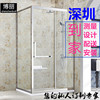 深圳定制淋浴房整体浴室长方形304不锈钢卫生间玻璃门隔断沐浴房