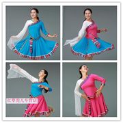 雨夜广场舞 天边的情歌午后骄阳藏族舞服装卓玛短款 37005+57005