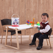 时尚小藤椅藤编凳子靠背椅儿童学习椅，户外塑料小椅子板凳宝宝餐椅