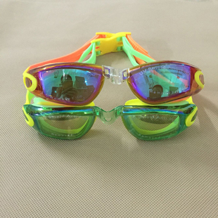 男女童泳镜防水雾防紫外线儿童大童游泳眼镜高清电镀116161201