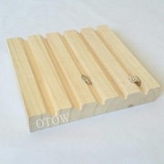 OTOW创意原木实木戒指展示盘架首饰架橱窗陈列展示架木质托盘
