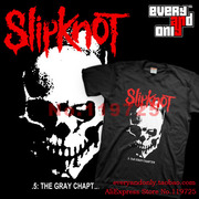 Slipknot大活结Goat Star Logo Skull And Tribal骷髅头短袖T恤
