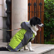 宠物狗狗雨衣雨披 大中型犬雨衣萨摩 边牧金毛大狗四脚衣服春夏装