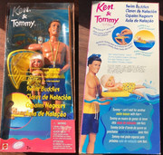kentommyswimbuddies1999泳池，泳装肯汤米双人芭比娃娃礼盒