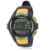 XONIX精准时尚数显户外运动LED防水游泳闹钟时间男士男生手表CG
