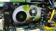 讯景9600gt512m256位ddr3显卡独立6pin供电彩超双dvi显卡