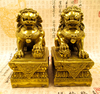 纯铜狮子摆件一对大号镇宅招财富贵对狮北京狮摆设家居风水装饰品