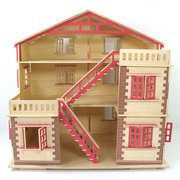 木质手工DIY立体房子成人拼图大型拼装小屋建筑模型玩具梦幻别墅
