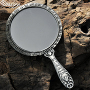 埃及复古随身便携欧式小镜子手柄镜化妆梳妆镜/梳子情人生日礼物