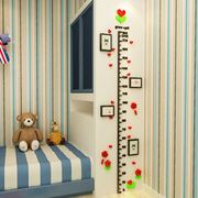 身高贴3d立体墙贴画，儿童房卡通宝宝量身高墙贴纸卧室测身高尺墙贴