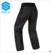 定制超薄POLE骑行摩托车雨衣雨裤套装 单人反光分体电动车雨衣透
