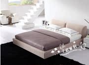 床 布艺床 1.5米1.8米双人床 现代简约 小户型 床 婚床软床 AA88