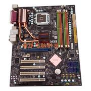全固态微星P43 P45 DDR2主板 全铜管豪华超频神器775主板