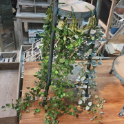 仿真绿植迷你软藤系列装饰常青藤尤加利藤海棠，藤婚庆搭配垂挂植物